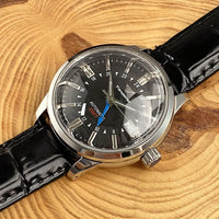 Tandorio 200M Water Resistant Dive NH34 GMT Cream Black Dial Automatic Watch Men Sapphire Polished Case Glass Back Montre hommes