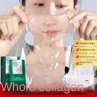 Tiktok Hot Sale Seaweed Collagen Filling Crystal Mask Replenishing Fruit Jelly Skin Transparent Mask Skin Care Masque 1/3/5/10pc