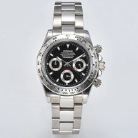 VK63 watch Luxury Men's Watch Sapphire Customizable Multi functional Chronograph Stainless Steel Case Suitable for VK63 Movement