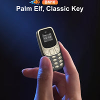 SERVO BM10 4G Mini Button Function Phone Speed Dial Auto Call Recorder Blacklist 2 SIM Small Mobile Phone Multilingual 2025 New