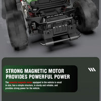 Rc Car 1/14 20Km/h High Speed Remote Control Alloy Car Off Road Crawler Climbing Truck All Terrains Toys Racing Profession Car