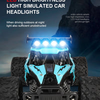 RC8 Racing Model Toy Alloy Remote Control Car 2.4GRC Proportional Throttle 1:16 Highspeed Big Foot Climbing off Road Vehicle