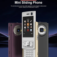 SERVO N95 PRO 2G GSM Slide Screen Mini Mobile Phone Magic Voice Call Recording MP3/MP4 Player Blacklist Small Cellphone FM Radio