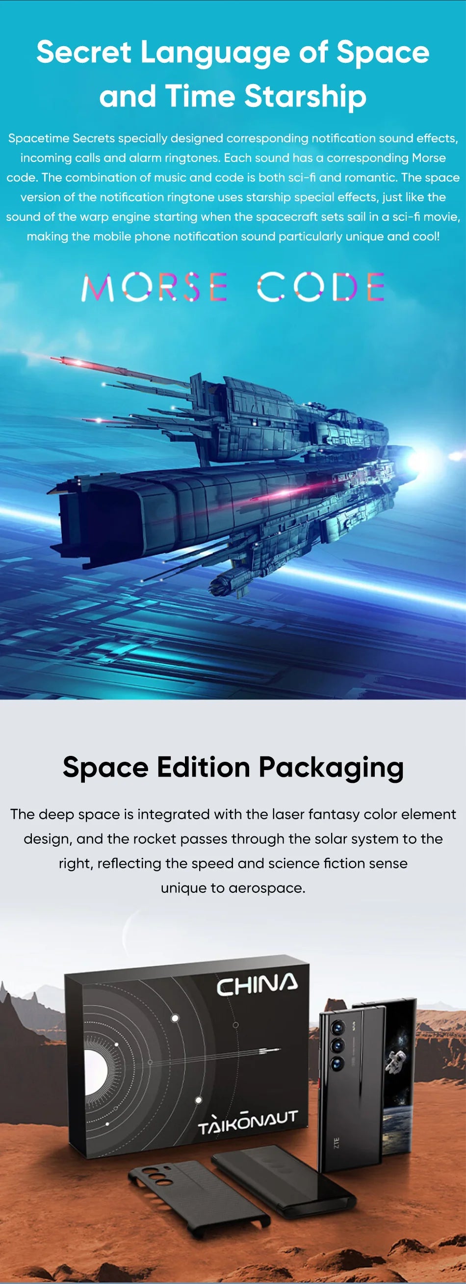 New ZTE Axon 40 Ultra Space Edition 5G Smartphone with UDC Tech Snapdragon 8 Gen 1 6.8" 120Hz AMOLED Display 5000mAh Battery