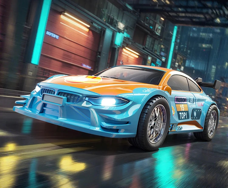 RC Car 1:43 2.4G High Speed Drift RC Car With APP Control & Lights Mini RTR Racing Car Model 4WD Full RC Vehicles Toys Gifts