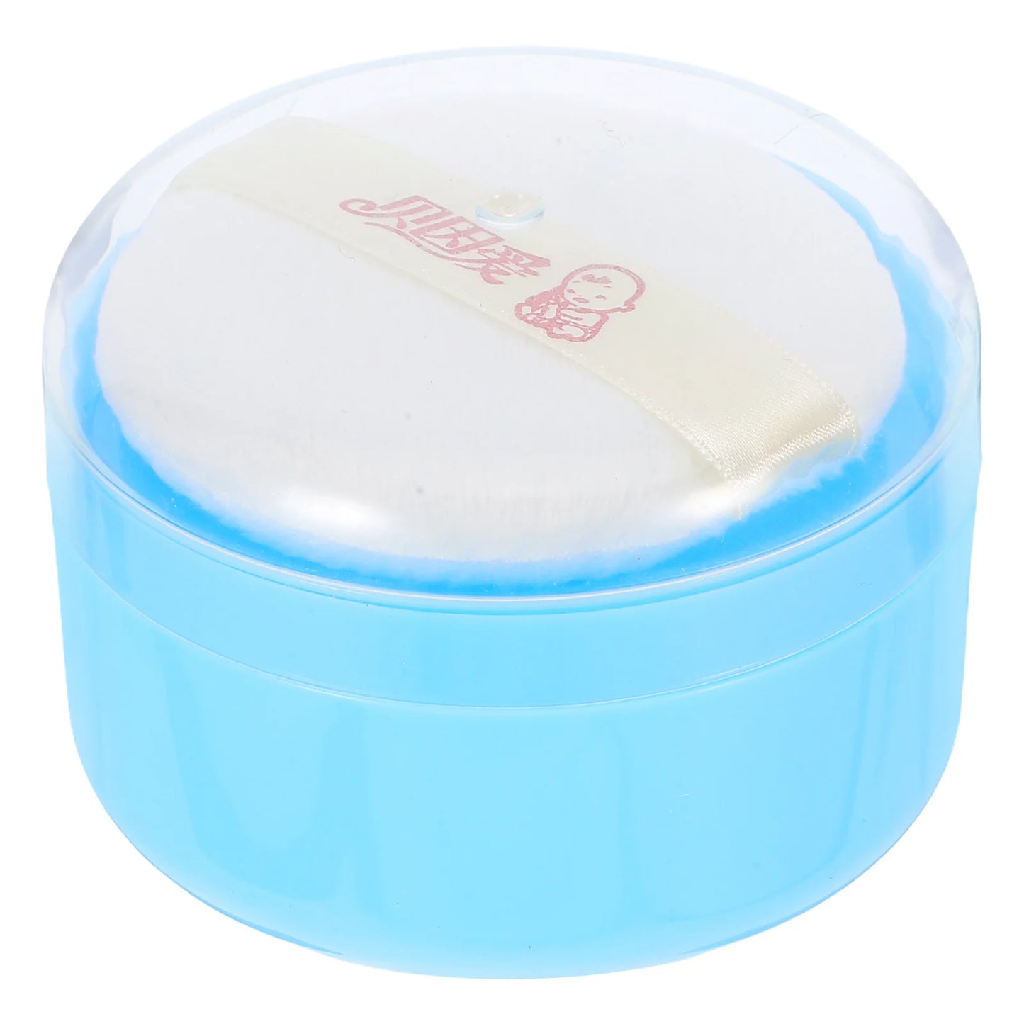 Portable Powder Box Cans Talc Talcum Skincare Baby Toiletries Puff Container Infants Skin Care Powder Box for Home Daily Use
