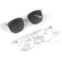 GS03 Smart Glasses for Men BT Sunglasses Earphone Outdoor Sports UV400 Polarized Anti Blue Light Lens IPX5 Intelligent Glass