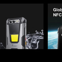 FOSSiBOT F106 PRO 4G Rugged Smartphone Android 14 15GB(8+7GB Extended) 256GB ROM 12000mAh 48MP 30W 6.58 Inch FHD+ Cellphone NFC