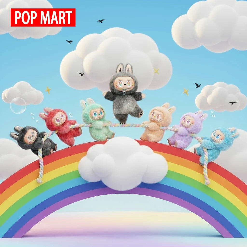 Labubu doll - Perfect gift - Macaron color, 100% genuine. It's the perfect gift for children, family and friends.