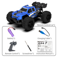 2.4G Remote Control Car with Light RC Vehicle RC Racing Car 20KM/H High Speed Off-Road Climbing Remote Control Toy Gift for Kids