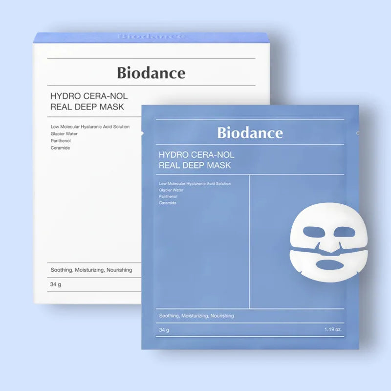 BIODANCE Bio-Collagen Deep Hydrating Gel Mask, nighttime moisturizing, shrinking pores, improving elasticity, deep hydration