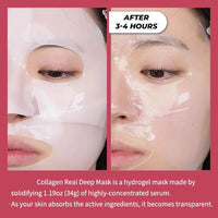 Biological collagen real deep facial mask Collagen night facial care Collagen facial mask moisturizing anti-aging