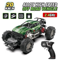 Rc Car 1/14 20Km/h High Speed Remote Control Alloy Car Off Road Crawler Climbing Truck All Terrains Toys Racing Profession Car