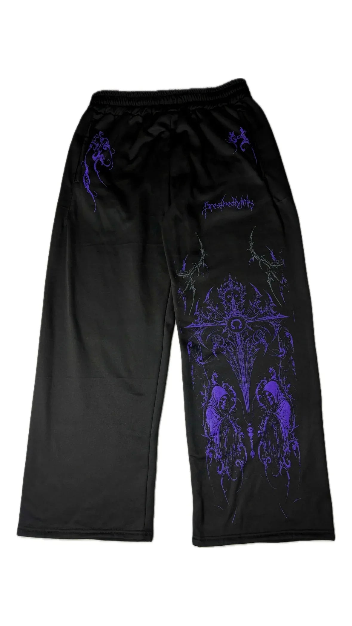 Fitness Sports Sweatpants High Street Fashion Hip Hop Retro Stripe Casual Straight Wide Pants Men Harajuku Y2K Fashion Pants