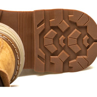 Autumn Winter Velvet Platform Boots for Men Designer Soft-soled Cow Suede Work Shoes Man Fashion Non-slip Yellow Ankle Boot Male