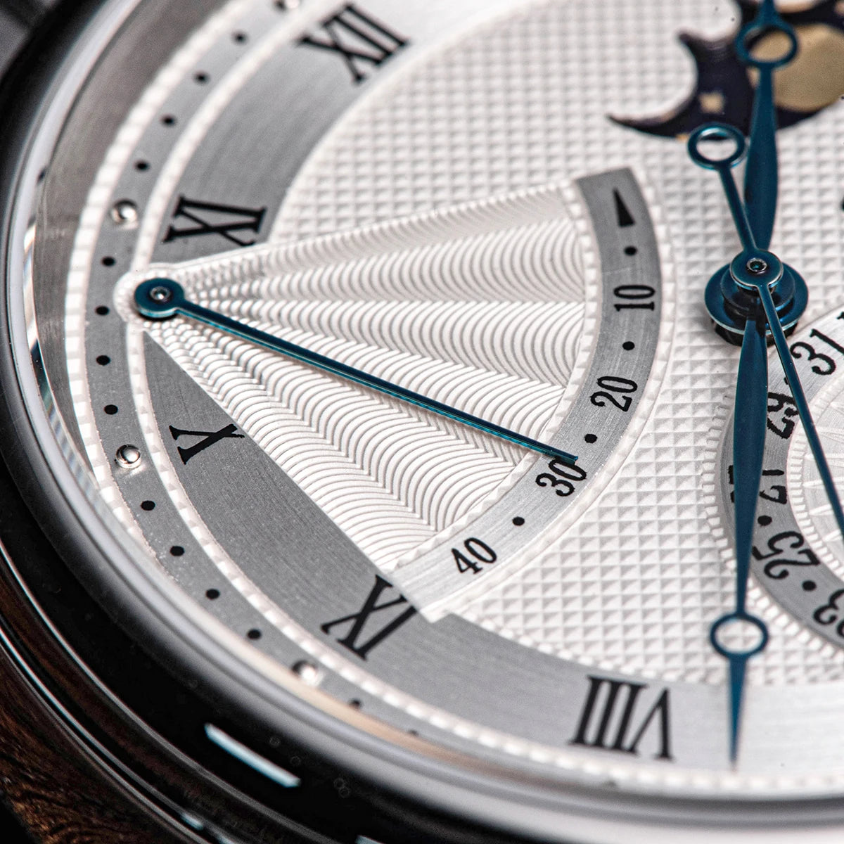 Sugess Men Watch Automatic Mechanical Original 2153 Movement Moon Phase Power Reserved Water Resistant Wristwatches Sapphire New