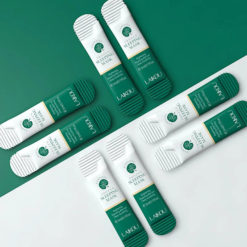 LAIKOU 7pcs Moisturizing Facial Mask Anti Wrinkle Firming Hydrating Sleeping Face Masks Face Mask Beauty Korean Skin Care