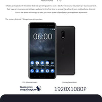 Nokia 6 4G Smartphone Full Screen Dual SIM 4+64G Phone Nokia 6 Cheap Phone Used Phone