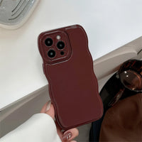 New Men Women Wave Phone Case For iPhone 12 13 14 15 16 Pro Max Shockproof Dissipate Heat Silicone Soft Cases Protective Shell