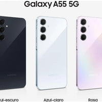 Smartphone Samsung Galaxy A55 128GB Dark Blue 5G 8GB RAM 6,6 "Camera. Triple + Selfie 32MP Dual Chip