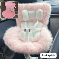 Car Doll Safety Seat for OB11 Labubu Cartoon Chair Model for Labubu Car Seat Outlet Decor for Labubu Doll Car Interior Styling