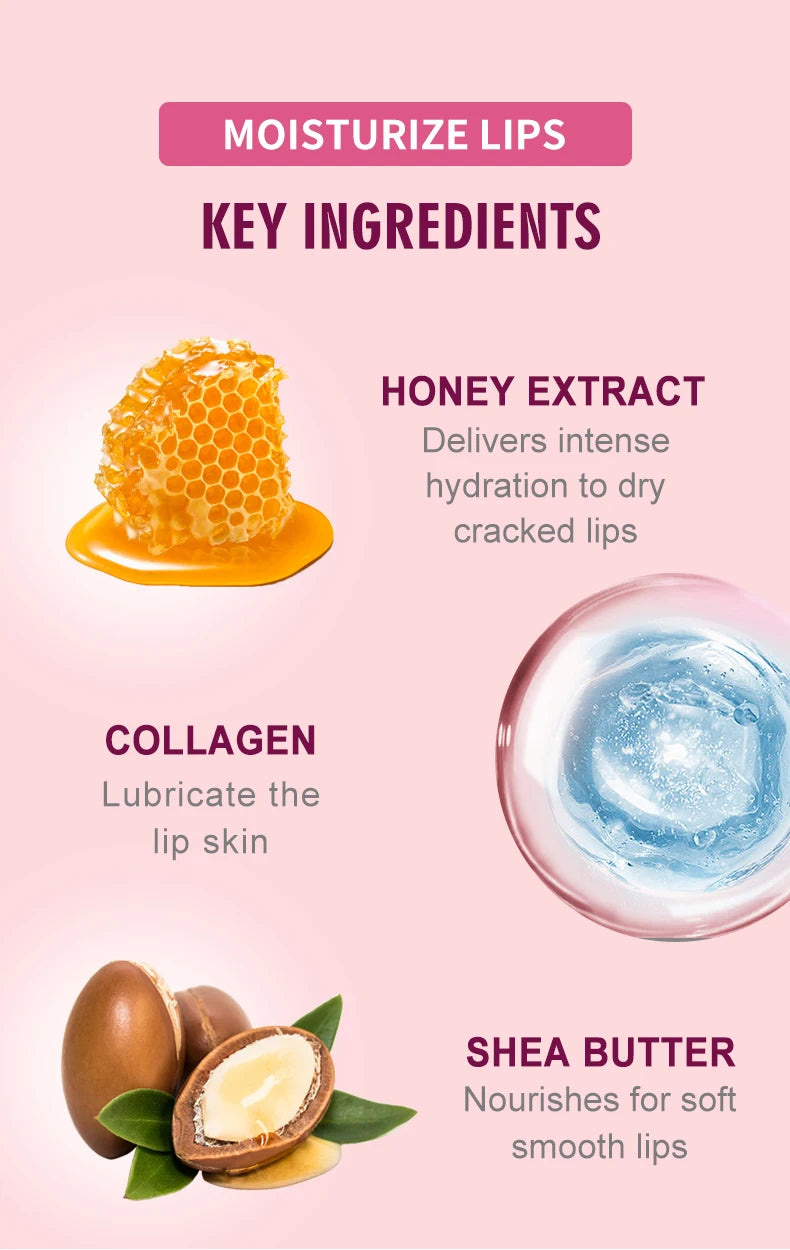 Moisturizing lip balm 20g Moisturizes dry lips, brightens lip color, softens dead skin, highly hydrates and smoothes lip skin