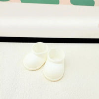 17cm Labubu V1 V2 Fashion Color Rain Shoes Raincoat 10cm Cotton Doll Cute Shoes Doll Changing Accessories