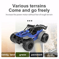 Rc Cars with Light 20KM/H 2.4G High-Speed Racing Remote Control Car Vehicle Truck Off-Road Climbing Car On a Sign Toys for Kids
