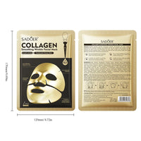 SADOER Golden Collagen Facial Masks Moisturizing Anti-Aging Anti Wrinkles Face Mask Sheet Collagen Masks Skin Care Product