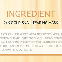 LAIKOU Sakura 24K Gold Peeling Face Mask Anti Wrinkle Whitening Acne Blackhead Removal Facial Tear Off Mask Skin Care Products