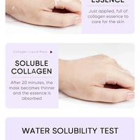 Collagen Anti Wrinkle Facial Mask Anti Aging Fade Fine Lines Firm Skin Moisturizing Brightening Smooth SkinCare Korean Cosmetics