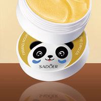 60pcs SADOER Golden Snail Eye Mask Anti Dark Circles Remove Eyes Bags Firming Hydrating Patches Beauty Skin Care