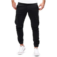 Men Pants Thin Fashion Casual Jogger Pants 2020 Streetwear Cargo Pants Men's Multi-pockets Trousers Fitness Gyms Sweatpants Mens