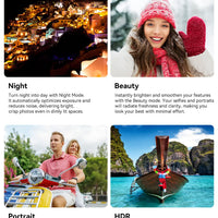 Blackview SHARK 6 AI Smartphone Android 15 Unisoc T8100 5G Mobile Phone 6.88'' Display 120Hz,  8+16GB RAM,128GB+2TB ROM, 5000mAh