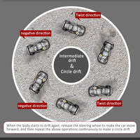 1:10 70km/H Remote Control Car 4wd High Speed Drift 2.4g Rc Car Shock Absorber Anti-Collision Rc Toys Christmas Gift