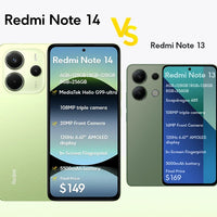 Xiaomi Redmi Note 14 Global Version MediaTek Helio G99-Ultra 108MP AI Camera 6.67" AMOLED 120Hz Display 5500mAh