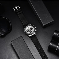 40mm New V2 PAGANI DESIGN Men's Quartz Watches Sapphire Retro Chronograph Stainless Steel Waterproof Watch Men Relogio Masculino