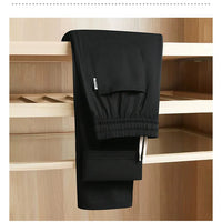 Summer Men's Elastic Waist Casual Pants Drawstring Jogger Pants Sports Wear Running Sweatpants 5XL