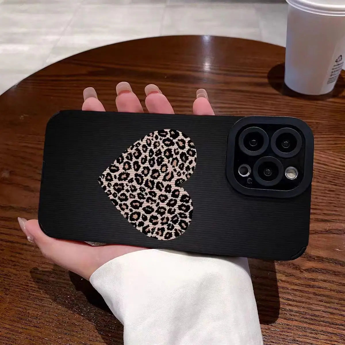 Fashion Soft Phone Cases For iPhone 13 12 MINI 11 14 15 16 Pro Max XS Max XR 7 8 Plus Leopard Pattern Silicone Case Back Cover