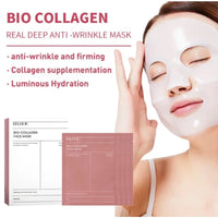 Biological collagen real deep facial mask Collagen night facial care Collagen facial mask moisturizing anti-aging