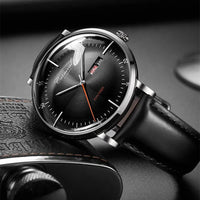 Carnival Brand 3D Curved Dial Luxury Sapphire Automatic Watch for Man Leather MIYIOTA Mechanical Watch Sports Wristwatch Male