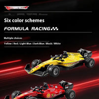 New RC car August  Product 1:64 Mini Alloy Car Model, Adjustable Lighting Formula Racing, Children's Remote Control Car