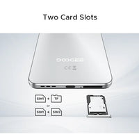 【Brand+】Global Version DOOGEE Note 58 8GB RAM 128GB ROM 6.75" HD+ 90Hz IPS Screen 6250mAh Large battery NFC Android 15