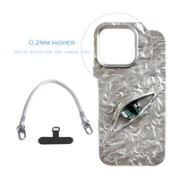 Fashion Phone Cases for iPhone 17 Air 16 Pro Max 15Pro 14Pro Personalized 3D "Devil's Eye" Design Cover Halloween Couple Case