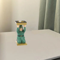 Simulated Funny Expressions Figurine Sensory Toy Ornaments Kneel Down Resin Statue Crafts Model Spoof Tray Stand Children Toys