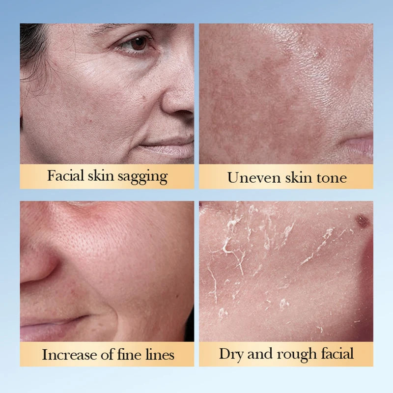 SADOER Glycolic Acid Toner Face Serum Facial Skincare Moisturizing Facial Toner Anti-aging Anti Wrinkles Face Essence Skin Care