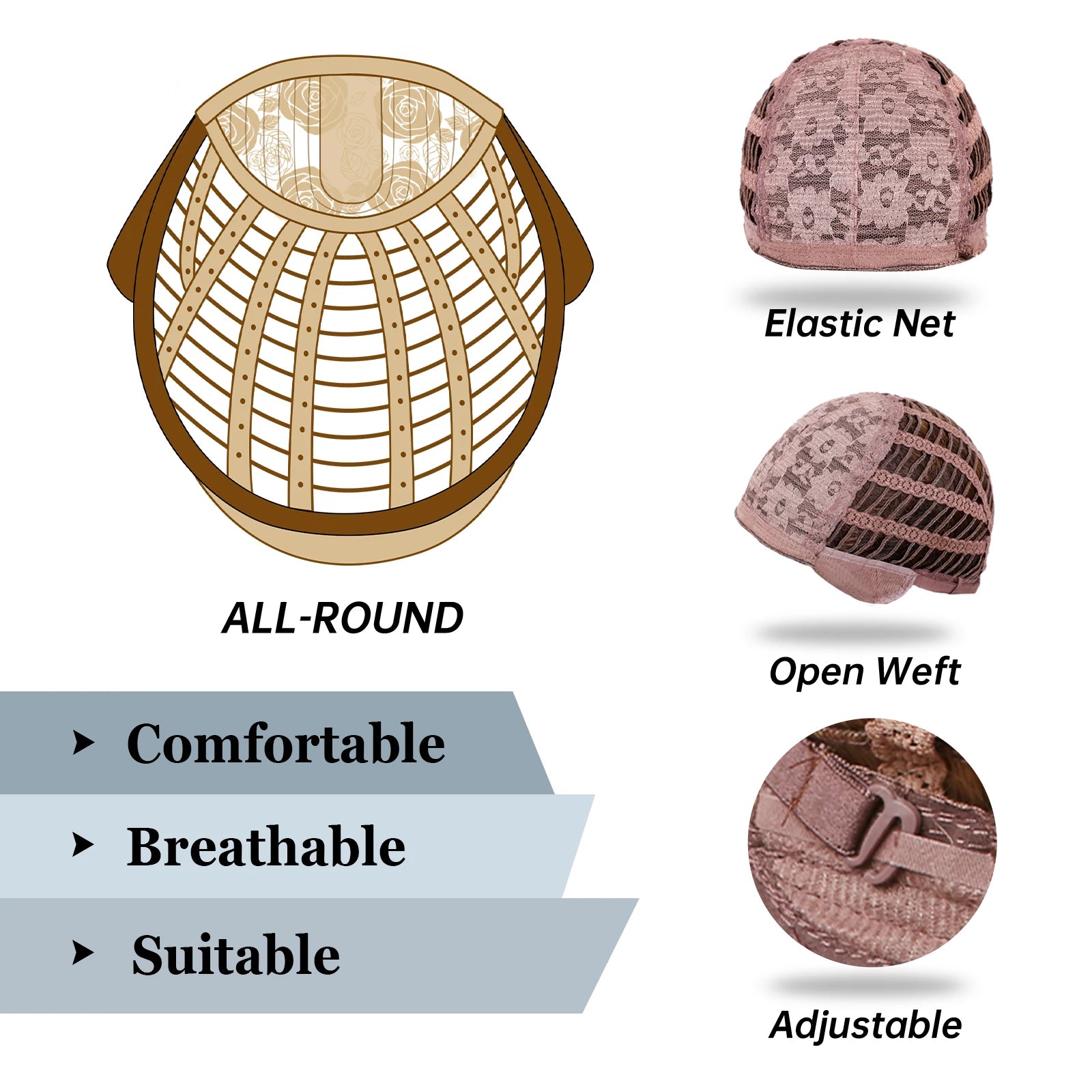 Light Brown Synthetic Wigs with Bangs Straight Shoulder Length Chocolate Brown Wig for Black White Women Heat Resistant Daily