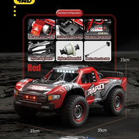 Rc Car Off Road 4x4 50km/h Or 75km/h High Speed Brushless Motor Monster Truck 1/16 Desert/Snow Racing Drift Cars Toys For Boys