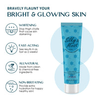 OUHOE Silky&Moist Lotion Body Lightening Armpit Knee Joint Dark Moisturizing Skin Whitening Body Beauty Care