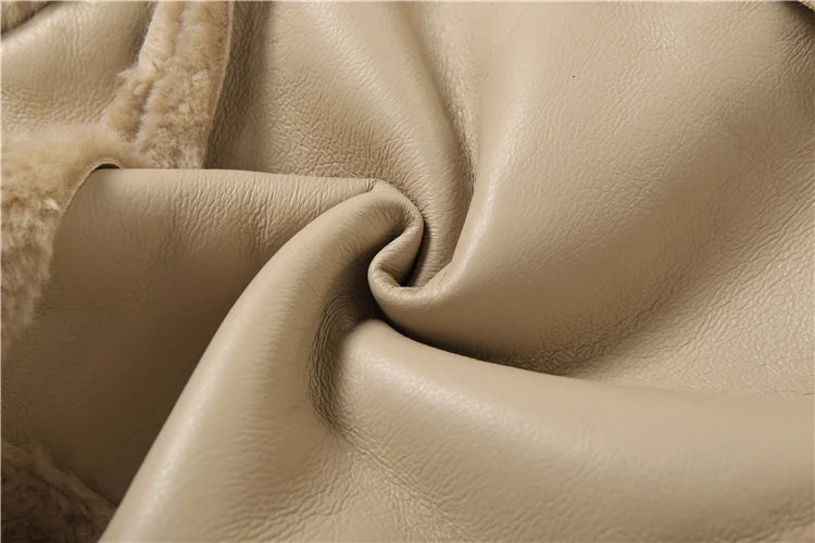 Weird Puss Furry Patchwork Women Crop Jacket Hipster Full Sleeve Open Stitch Hipster Streetwear Warm Outwear Basic Wild Coat